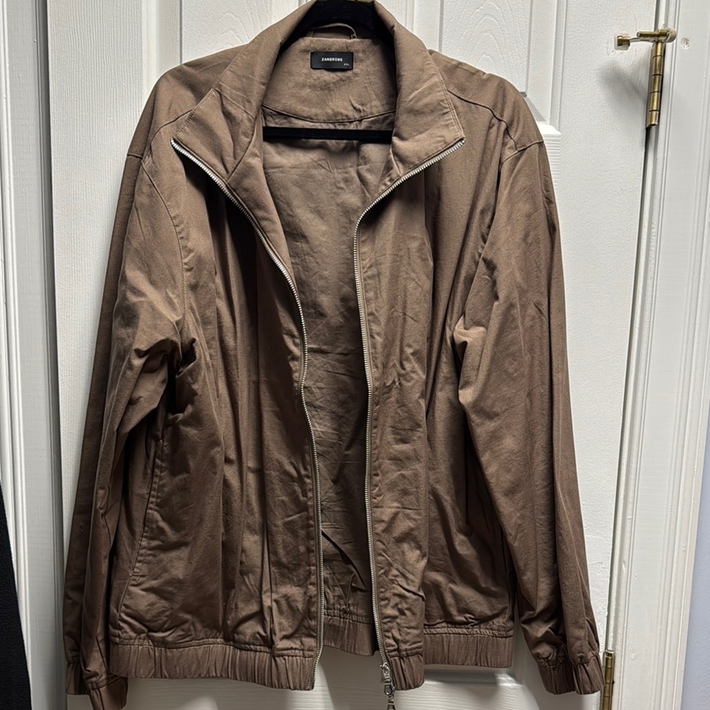 Zanerobe Tan Zip-Up Jacket